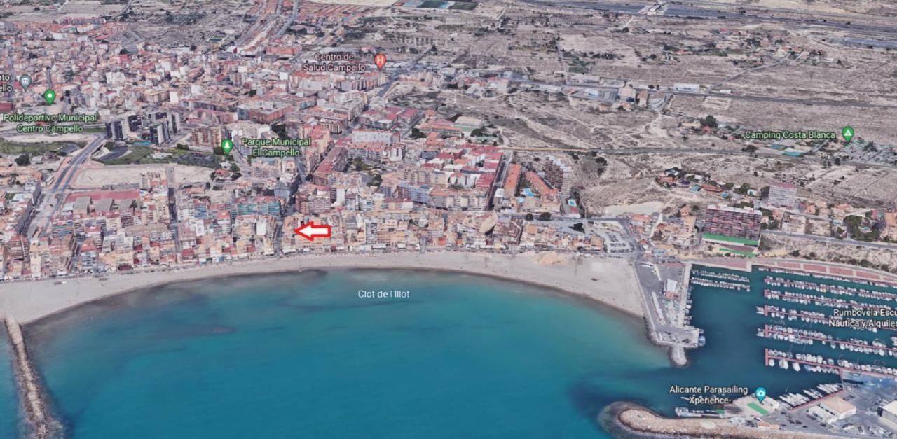 Apartamento Apartamento a 50 mts de la playa Carrer la Mar El Campello Exterior foto